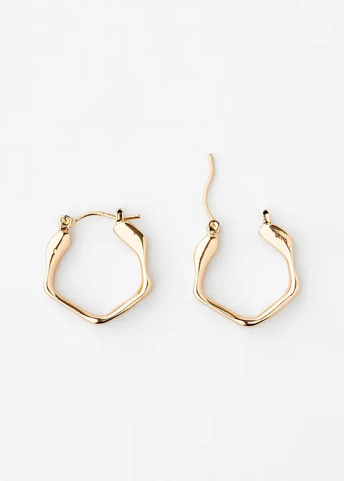 Creolen in gold von vorne - bonprix Creolen in gold von vorne - bonprix