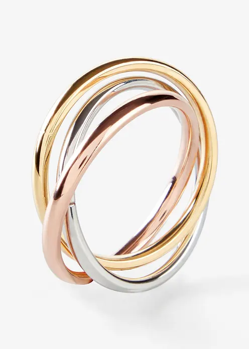 Edelstahlring in silber von vorne - bonprix Edelstahlring in silber von vorne - bonprix