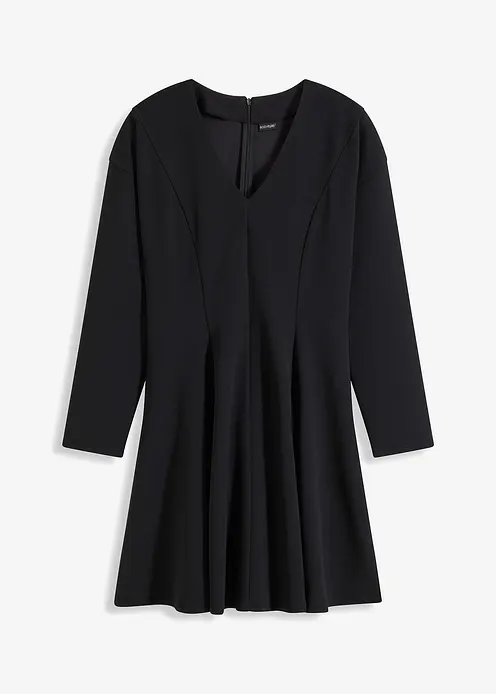 Minikleid in schwarz von vorne - bonprix Minikleid in schwarz von vorne - bonprix
