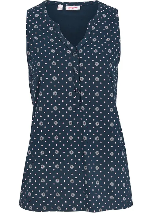 Shirt bedruckt in blau von vorne - bonprix Shirt bedruckt in blau von vorne - bonprix