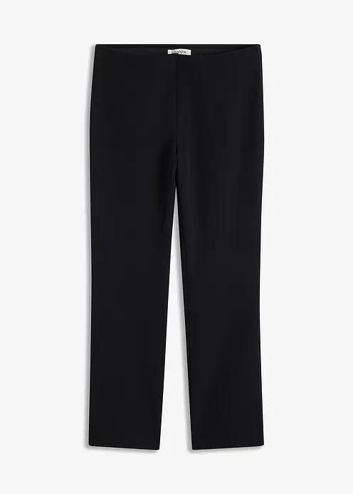 Stretch-Hose in schwarz von vorne - bonprix Stretch-Hose in schwarz von vorne - bonprix
