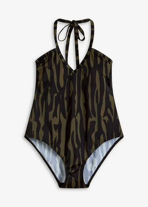 Badeanzug in grün von vorne - bonprix Badeanzug in grün von vorne - bonprix