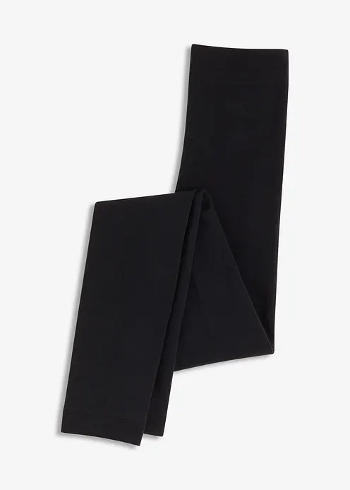 Thermo Leggings 140den mit recyceltem Polyester in schwarz von vorne - bonprix Thermo Leggings 140den mit recyceltem Polyester in schwarz von vorne - bonprix
