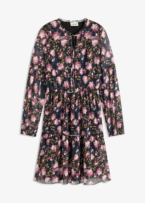 Jerseykleid in schwarz von vorne - bonprix Jerseykleid in schwarz von vorne - bonprix