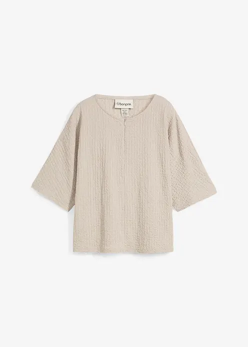 Oversize-Shirt in grau von vorne - bonprix Oversize-Shirt in grau von vorne - bonprix
