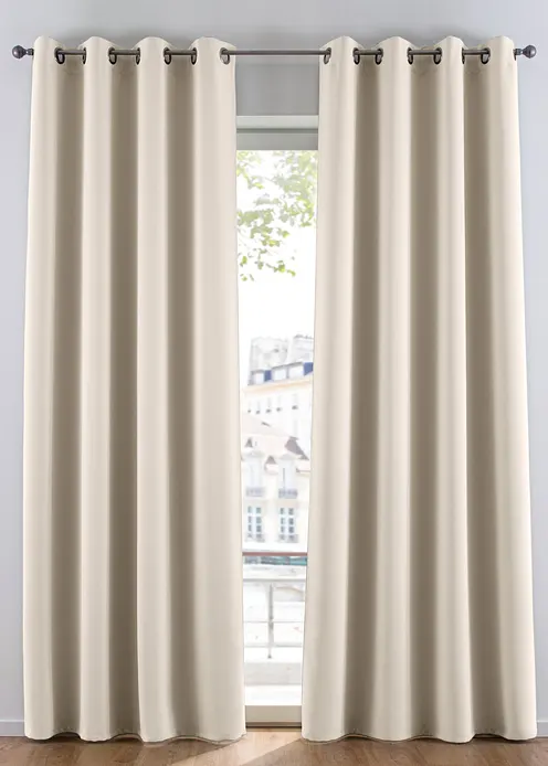 Abdunkelnder Vorhang, in vielen Größen (1er Pack) in beige - bonprix Abdunkelnder Vorhang, in vielen Größen (1er Pack) in beige - bonprix