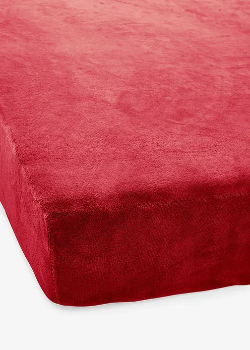 Cashmere Touch Spannbettlaken in rot - bonprix Cashmere Touch Spannbettlaken in rot - bonprix