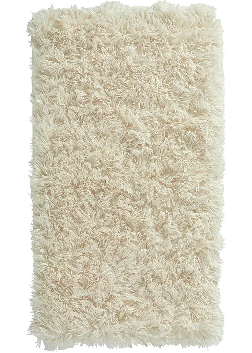 Memory Schaum Badematte mit Synthetik Fell in beige - bonprix Memory Schaum Badematte mit Synthetik Fell in beige - bonprix