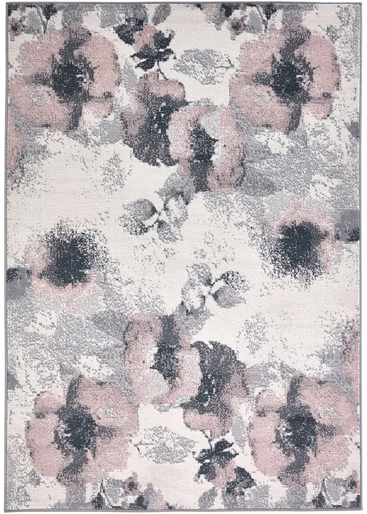 Teppich mit Blüten in rosa - bpc living bonprix collection Teppich mit Blüten in rosa - bpc living bonprix collection