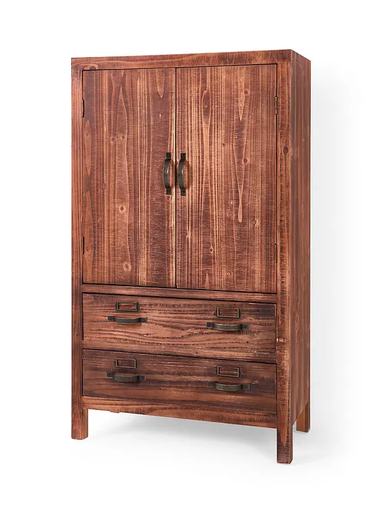 Schrank in braun von vorne - bonprix Schrank in braun von vorne - bonprix