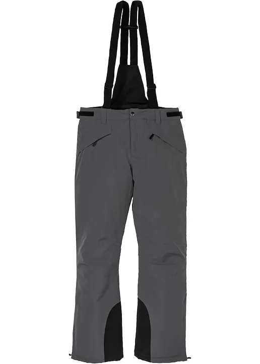 Funktions-Thermohose mit recyceltem Polyester in grau von vorne - bonprix Funktions-Thermohose mit recyceltem Polyester in grau von vorne - bonprix