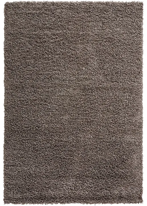 Hochflor Teppich einfarbig und vielseitig in grau - bpc living bonprix collection Hochflor Teppich einfarbig und vielseitig in grau - bpc living bonprix collection