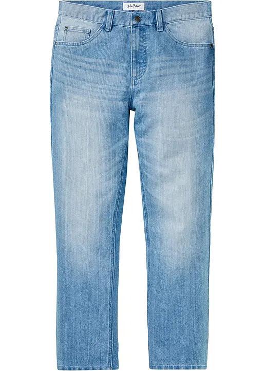Classic Fit Jeans , Straight in blau von vorne - bonprix Classic Fit Jeans , Straight in blau von vorne - bonprix
