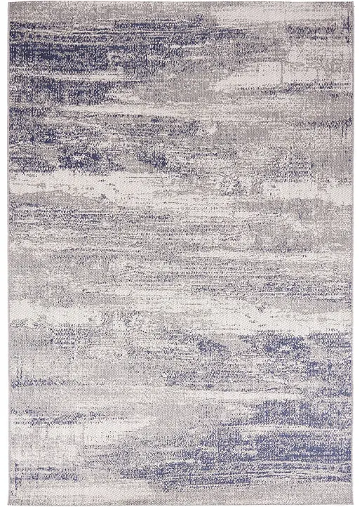 In- und Outdoor Teppich in gewischter Optik in blau - bpc living bonprix collection In- und Outdoor Teppich in gewischter Optik in blau - bpc living bonprix collection