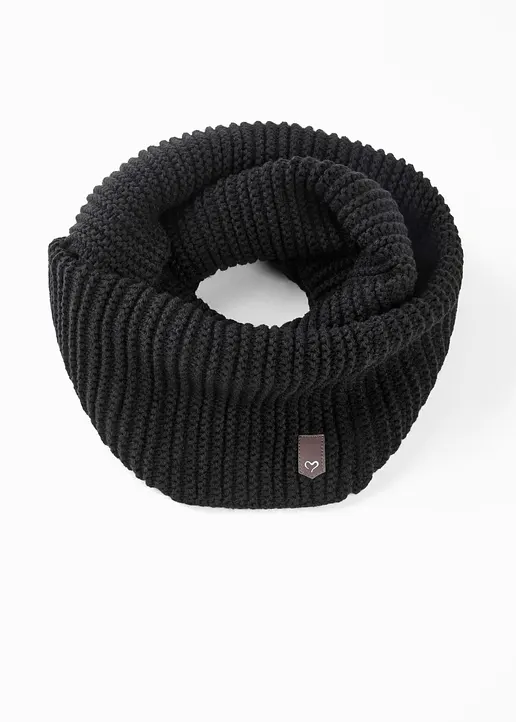 Loop Schal in schwarz - bonprix Loop Schal in schwarz - bonprix