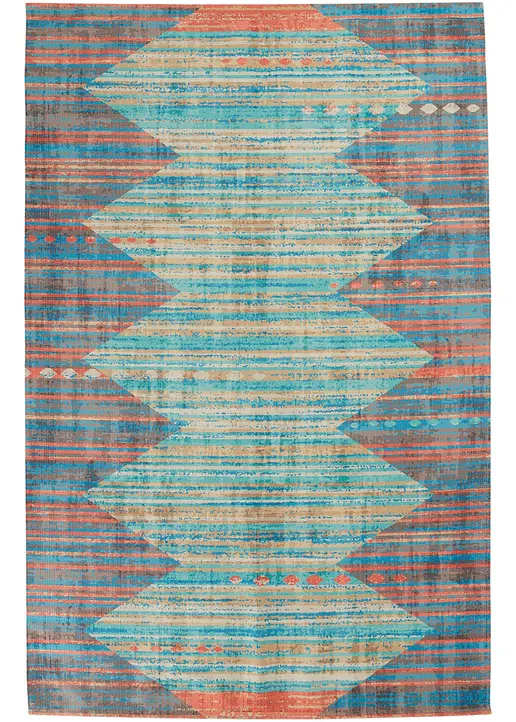 In- und Outdoor Teppich in frischen Farben in blau - bpc living bonprix collection In- und Outdoor Teppich in frischen Farben in blau - bpc living bonprix collection