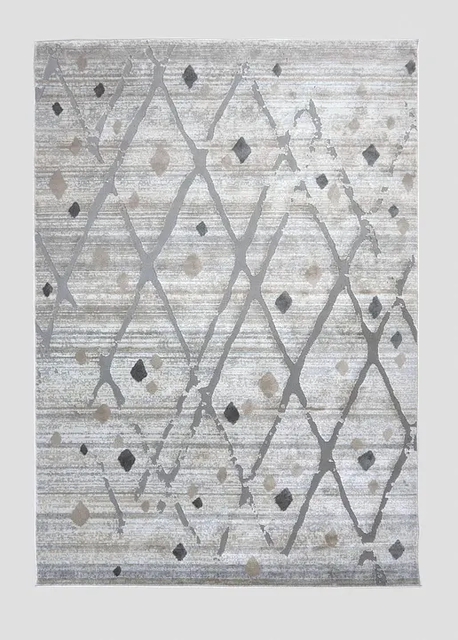 Teppich mit dezenter Musterung in grau - bonprix Teppich mit dezenter Musterung in grau - bonprix