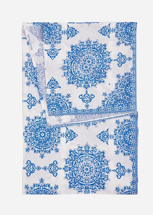 Tagesdecke mit Ornament in blau - bonprix Tagesdecke mit Ornament in blau - bonprix