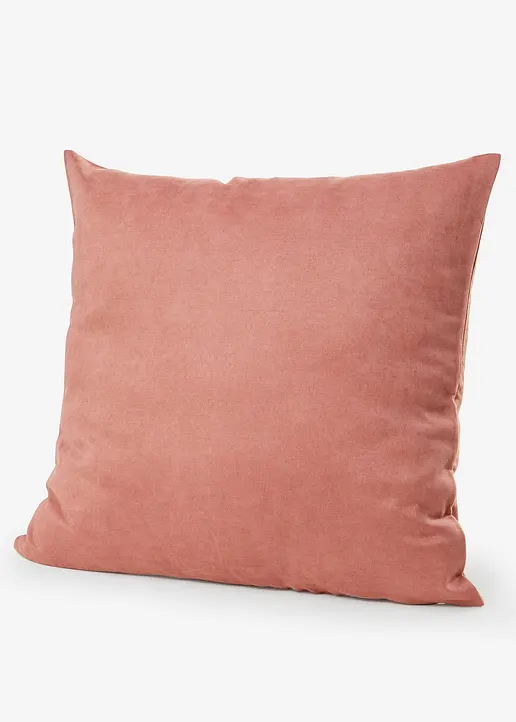 Kissenhülle mit Struktur mit Füllung (1er Pack) in rosa von vorne - bonprix Kissenhülle mit Struktur mit Füllung (1er Pack) in rosa von vorne - bonprix