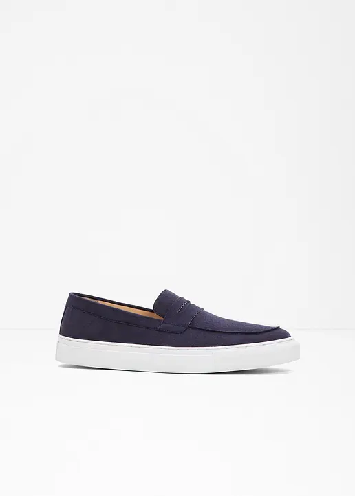Loafer in blau von vorne - bonprix Loafer in blau von vorne - bonprix