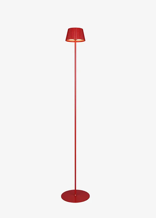 Trio Stehleuchte mit USB Anschluss in rot - Trio Leuchten Trio Stehleuchte mit USB Anschluss in rot - Trio Leuchten