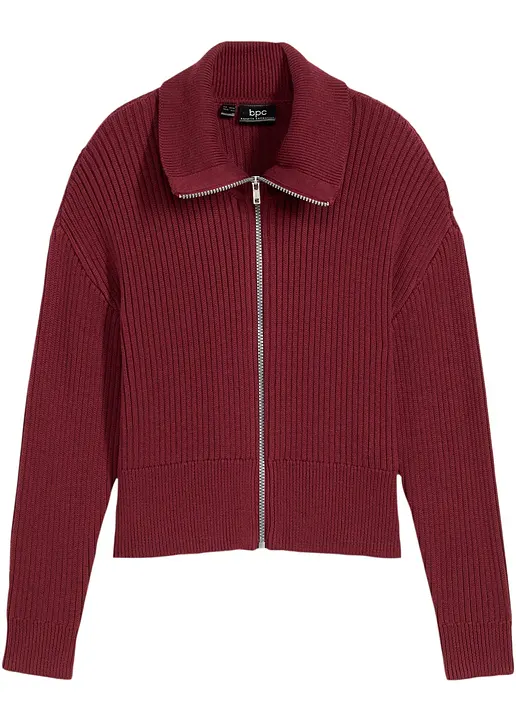Mädchen Strickjacke in rot von vorne - bonprix Mädchen Strickjacke in rot von vorne - bonprix