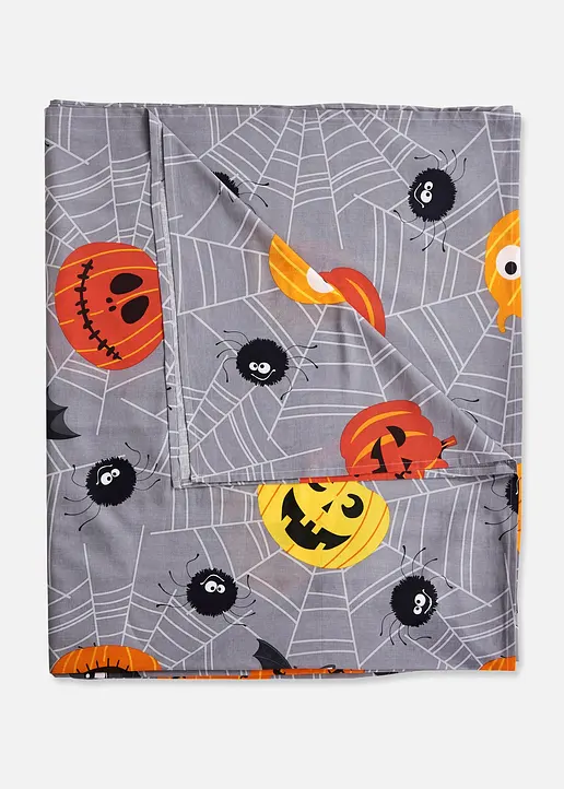 Tagesdecke mit Halloween Design in grau - bonprix Tagesdecke mit Halloween Design in grau - bonprix