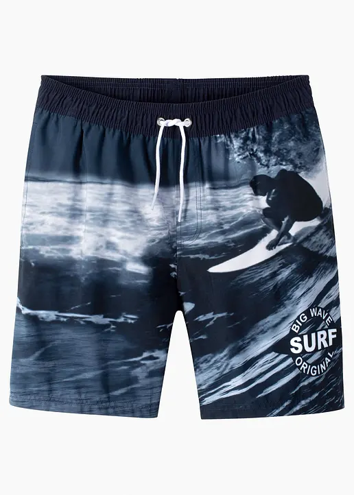 Badeshorts in blau - bonprix Badeshorts in blau - bonprix