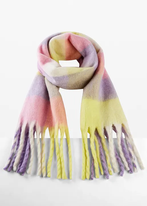 Schal in pink von vorne - bonprix Schal in pink von vorne - bonprix