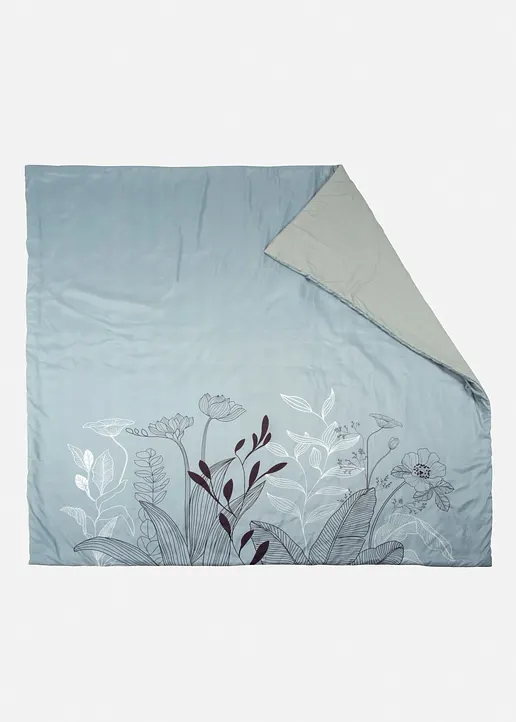 Tagesdecke mit foralem Design in grün - bonprix Tagesdecke mit foralem Design in grün - bonprix
