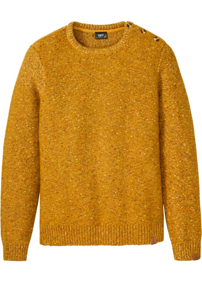 Pullover  in gelb von vorne - bpc bonprix collection