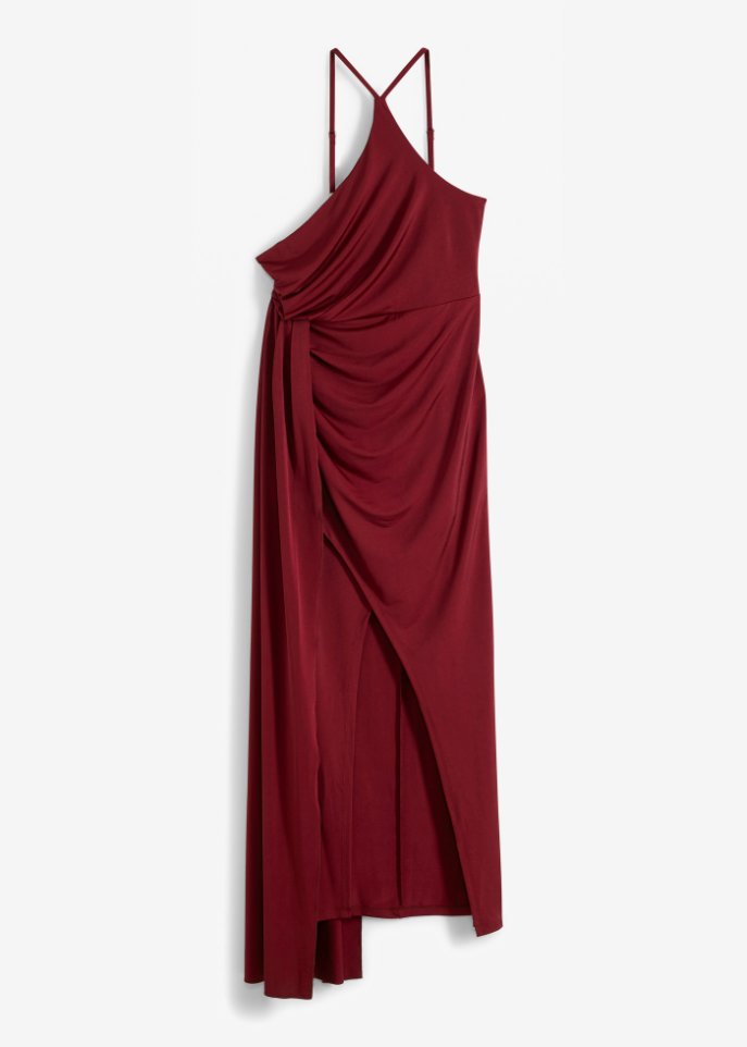 Kleid in rot von vorne - BODYFLIRT boutique