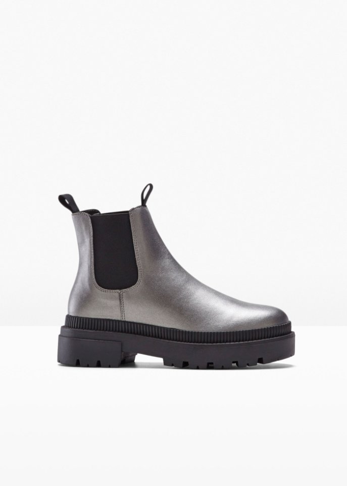 Chelsea Boot in silber - RAINBOW