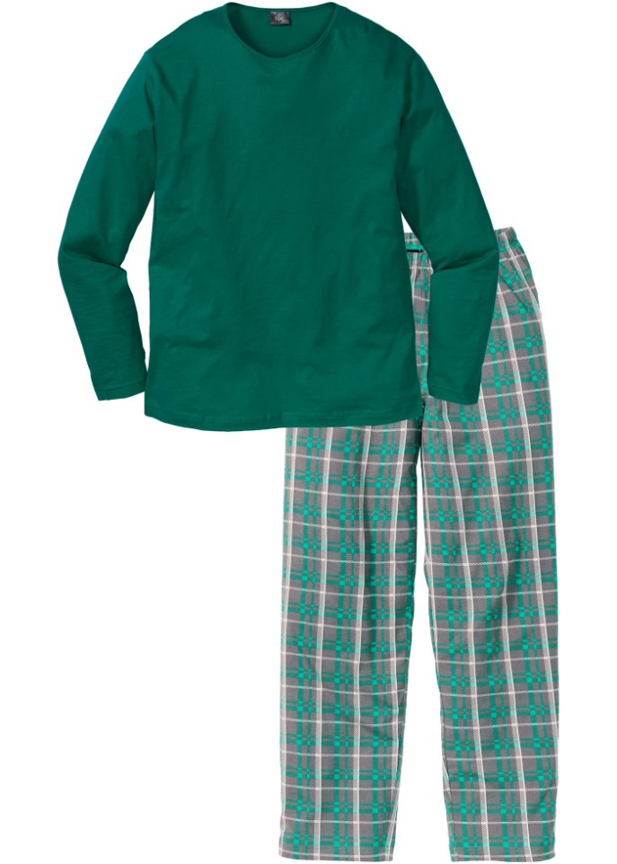 Pyjama in grün - bpc bonprix collection