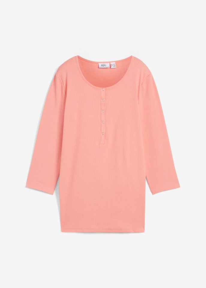 Umstandsshirt / Stillshirt  in rosa von vorne - bpc bonprix collection