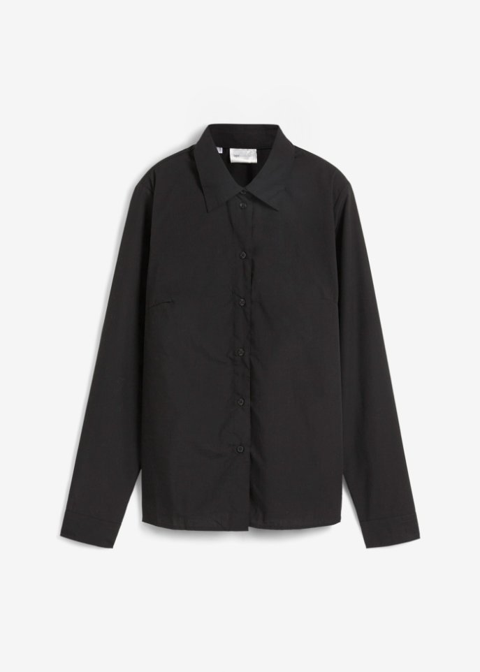 Bluse in schwarz von vorne - bpc selection