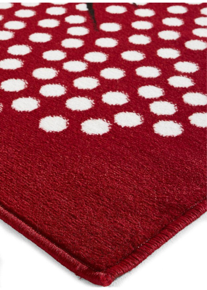 Teppich mit stilisierten Blüten in rot - bpc living bonprix collection