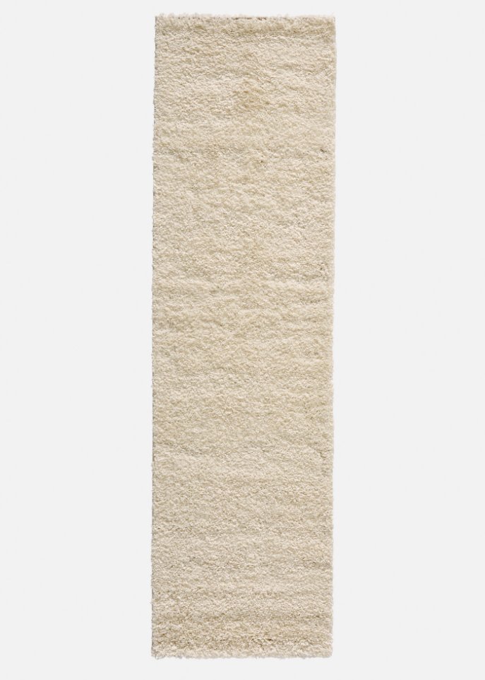 Hochflor Teppich in beige - bpc living bonprix collection