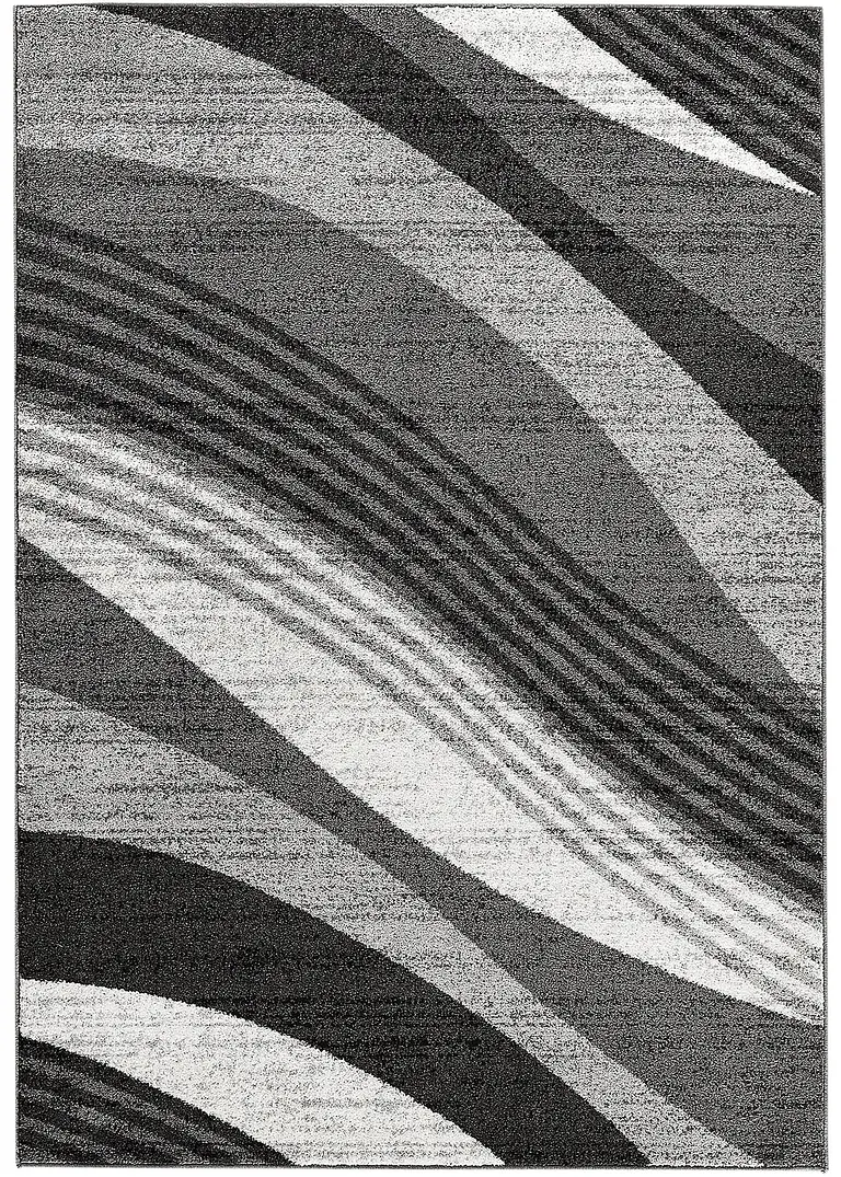 Teppich mit Wellenmusterung in grau - bpc living bonprix collection Teppich mit Wellenmusterung in grau - bpc living bonprix collection