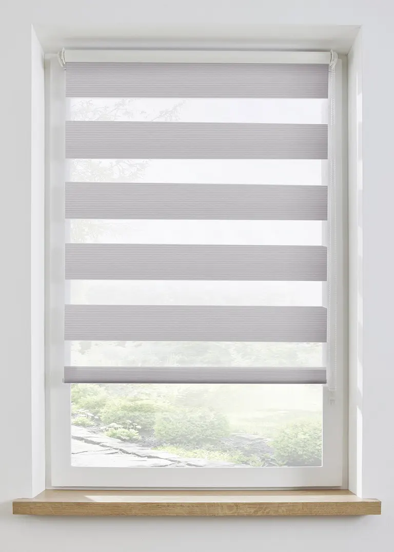 Doppelrollo einfarbig in silber - bpc living bonprix collection Doppelrollo einfarbig in silber - bpc living bonprix collection