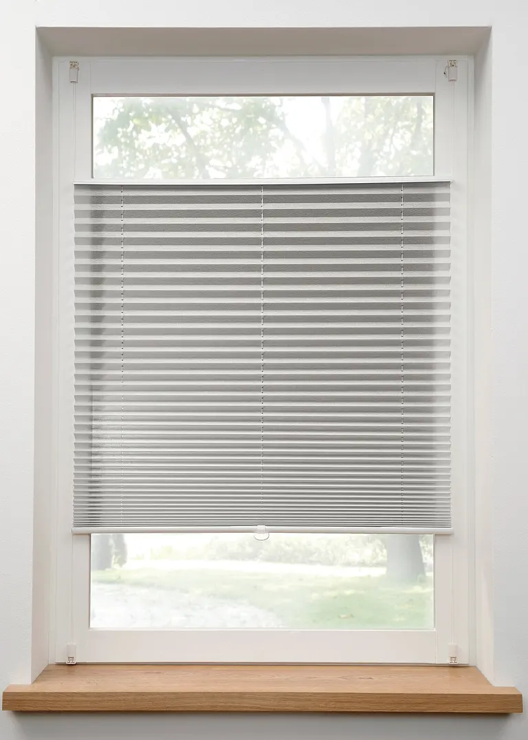 Plissee mit recyceltem Polyester mit Struktur in weiß - bpc living bonprix collection Plissee mit recyceltem Polyester mit Struktur in weiß - bpc living bonprix collection