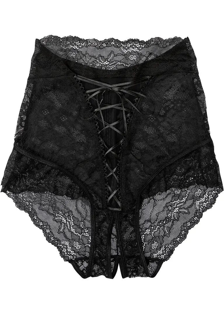 Taillenslip ouvert in schwarz - VENUS Taillenslip ouvert in schwarz - VENUS