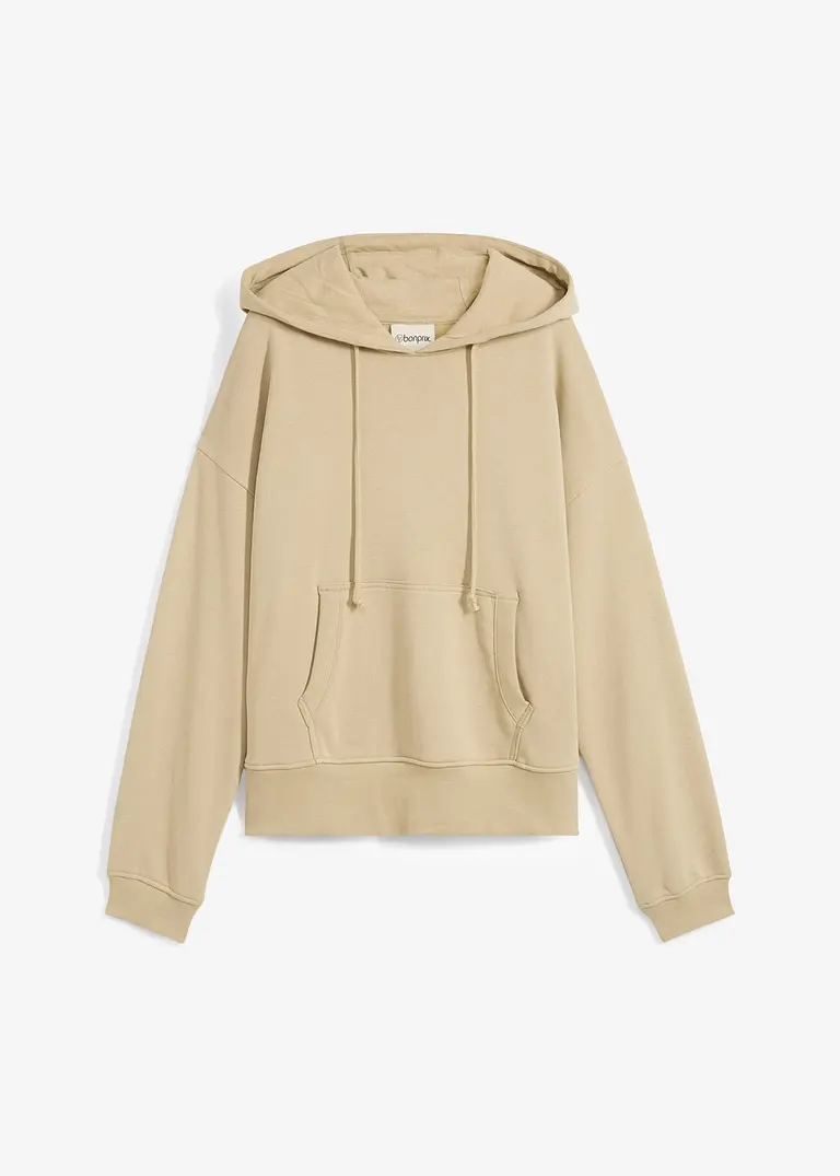 Hoodie mit Kapuze in grün von vorne - bonprix Hoodie mit Kapuze in grün von vorne - bonprix