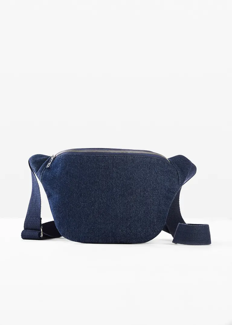 Bauchtasche in blau von vorne - bonprix Bauchtasche in blau von vorne - bonprix