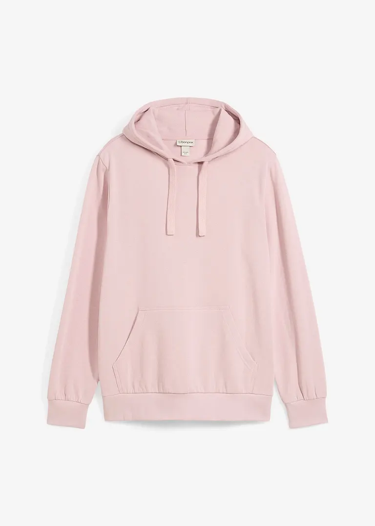 Kapuzensweatshirt in lila von vorne - bonprix Kapuzensweatshirt in lila von vorne - bonprix