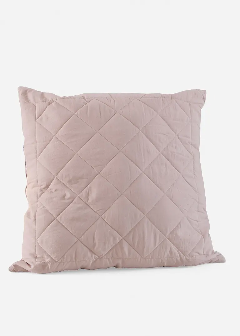 Cotton Touch Kissen weich in beige von vorne - bonprix Cotton Touch Kissen weich in beige von vorne - bonprix