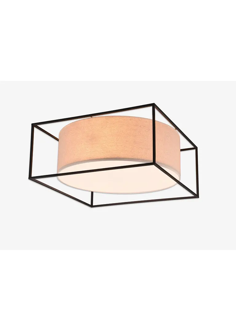 Trio Deckenleuchte in beige - Trio Leuchten Trio Deckenleuchte in beige - Trio Leuchten