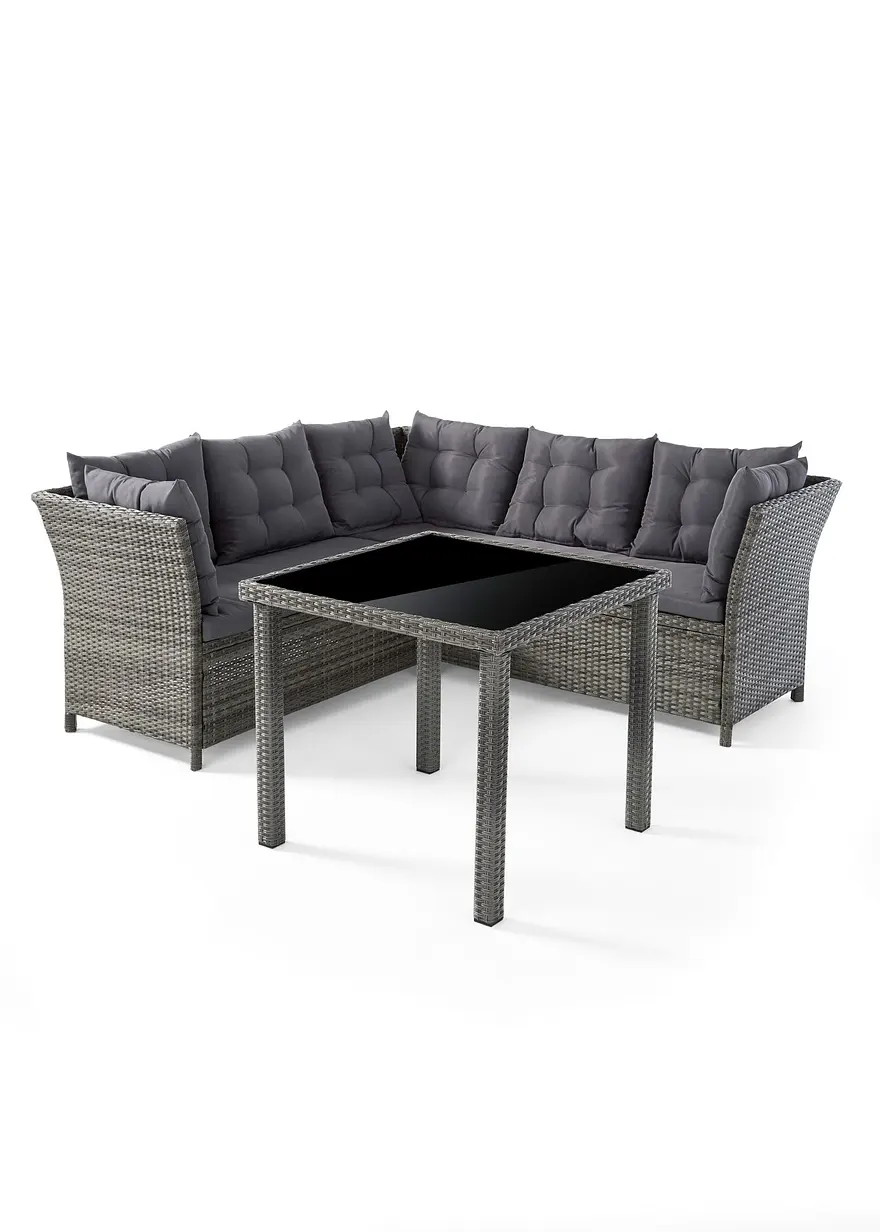 Gartenmöbel Set (3tlg.Set) in grau - bpc living bonprix collection Gartenmöbel Set (3tlg.Set) in grau - bpc living bonprix collection