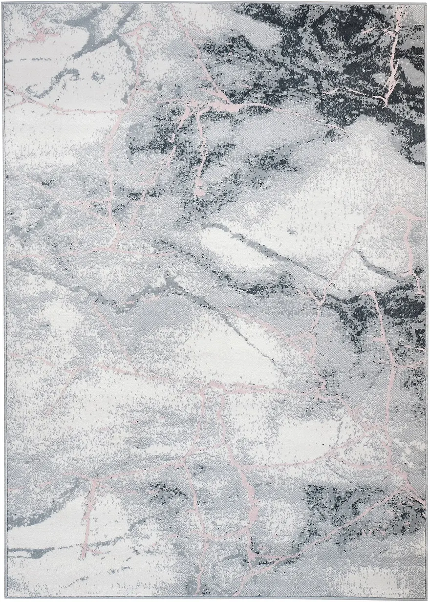 Teppich in marmorierter Musterung in grau - bpc living bonprix collection Teppich in marmorierter Musterung in grau - bpc living bonprix collection