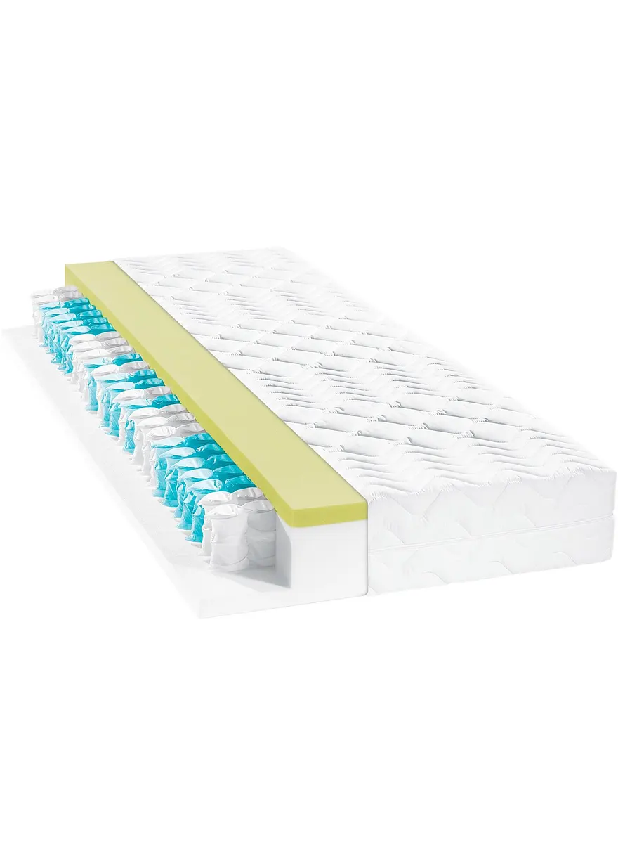Taschenfederkernmatratze mit 7-Zonen in weiß - bpc living bonprix collection Taschenfederkernmatratze mit 7-Zonen in weiß - bpc living bonprix collection